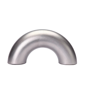 Accesorios de Tubería de Acero al Carbono, Acero Inoxidable, Acero sin Costura Sch80, Conexión de Tubería con Brida, Codo de 180 Grados para Tuberías Industriales - Product Image 4