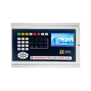 1/2 Loop Lpcb High Quality Addressable Fire Alarm Control System Panel