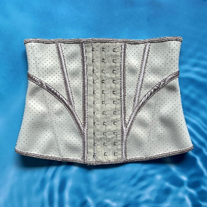 Faja Reductora de Látex Transpirable de Cintura Alta para Mujer, Moldeadora de Cuerpo de Alta Compresión con Control Firme de Abdomen y Efecto Reloj de Arena, Tipo Underbust - Product Image 2