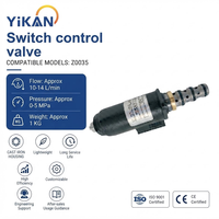 Vanne de commande Z0035 pour pièces d'excavatrice compatible avec 121-1490 KWE5K-31/ G24YA30 /Blue Dot CAT 315C/320C