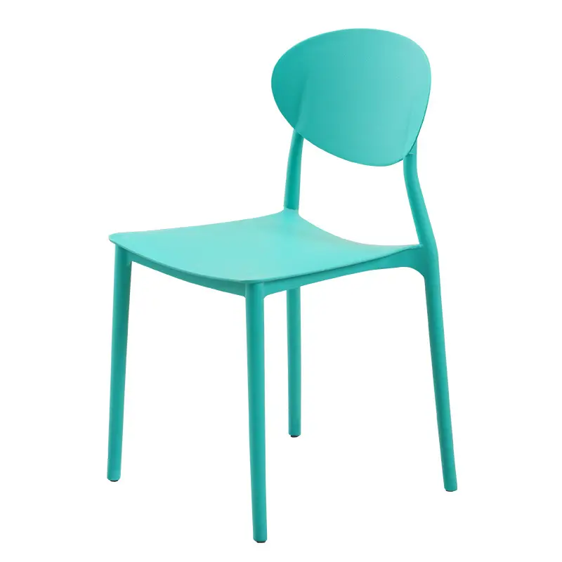 Ücretsiz örnek renkli Pp Modern ucuz toptan monoblok koltuk Heavi Duti istiflenebilir Ergonom plastik sandalye ile çelik ayak