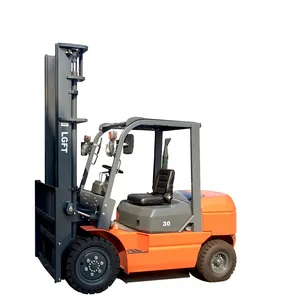 Çin tedarikçisi 2t 3 ton dizel forklift ile 3m 4m kaldırma yüksekliği forklift kamyon fiyat