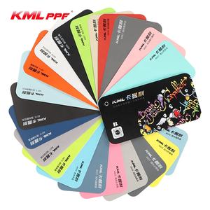 فيلم تغليف سيارات عالي الجودة بلون وردي أميري، مصنوع من مادة PET غير لامعة، قابل للإزالة، مناسب لتغليف هيكل السيارة - Product Image 3