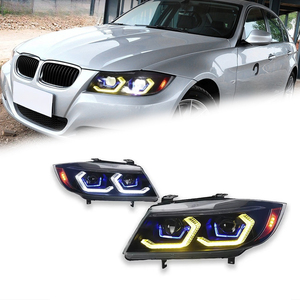 FT xe đèn cho BMW 3 Series <span class=keywords><strong>E90</strong></span> Đèn pha 2005-2012 <span class=keywords><strong>E90</strong></span> <span class=keywords><strong>LED</strong></span> projetor Đèn pha ban ngày Chạy ánh sáng phụ kiện ô tô - Product Image 1