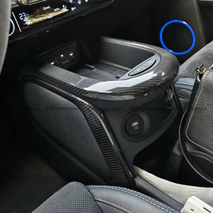 OEM Fit Self-Adhesive Dry Carbon Middle <b>Console</b> Side Trim 2Pcs For 22-25 Hyundai Ioniq 5N Left Hand Drive - Product Image 3