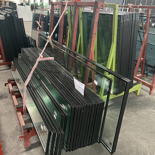 Custom Window & Door Insulated Glass Fully Tempered Vacuum Insulating Glass in Aluminium Frame