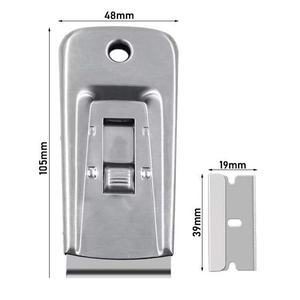 KUNAISIカスタム安全ウィンドウクリーニングスクレーパーブレードガラススクレーパーグラスクリーナースクレーパー - Product Image 6
