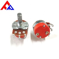 Fanrui B300K Dimming Potentiometer with Rotary Switch 24mm (Metals & Plastics -20~+70) for Electronic Appliances