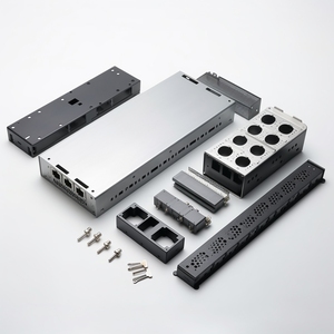 Boîtier de transport modulaire en aluminium découpé au laser sur mesure, châssis de stockage industriel, vente en gros d'usine OEM - Product Image 4