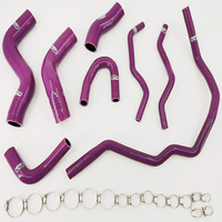 Tuyau d'admission à induction en silicone pour radiateur AUDI Kit de colliers de serrage de tuyau d'échappement