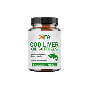 Cápsulas de Aceite de Hígado de Bacalao Personalizadas, Suplemento Dietético, Refuerza el Sistema Inmunológico, Vitaminas y Omega-3 - Product Image 1