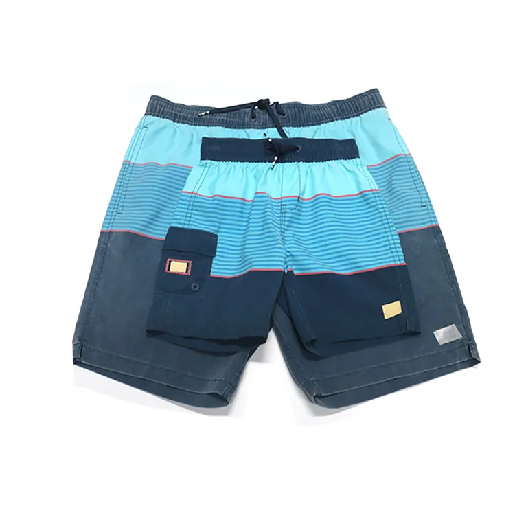 OEM Custom Recycled Quick Dry Surfing Board Swim Trunks Parent Child Family Shorts Boys Beach Shorts