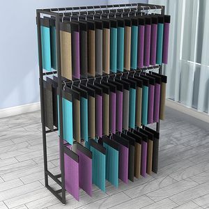Hot bán thân thiện với môi kim loại màu đen vải mẫu Rack hiển thị cho chương trình khuyến mãi - Product Image 5