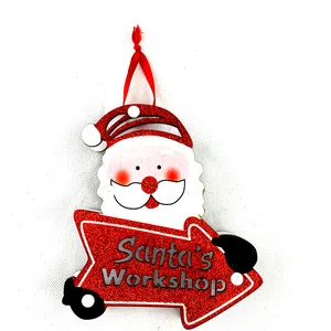 Merry Christmas Cardboard Tables Decorations Sign Centerpiece Snowman With Light for Dining Room Coffee Shop Christmas Party