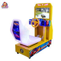 2023 HD LCD monnayeur électrique enfants Outrun simulateur arcade jeux vidéo voiture de course Machine pour les ventes