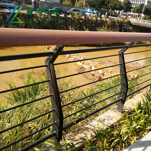 Alliage d'aluminium garde-corps pont viaduc trottoir garde-corps de protection rivière paysage barrière de circulation - Product Image 4