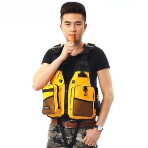 7 ألوان مموهة-الطفو 7 في الهواء الطلق الحياة يطير الصيد بدلة مع معدات إنقاذ الحياة - Product Image 5