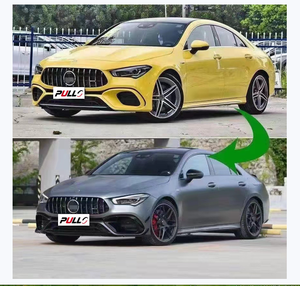 Kit de carrosserie avant avec grille, pare-chocs avant, pour Mercedes Benz classe A W177, amélioration <span class=keywords><strong>A45</strong></span> AMG style 2020 — <span class=keywords><strong>2022</strong></span> - Product Image 6