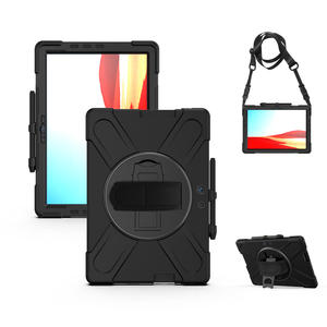 Keysion — étui à armure robuste pour Microsoft <span class=keywords><strong>Surface</strong></span> <span class=keywords><strong>Pro</strong></span> <span class=keywords><strong>X</strong></span> 13 pouces, avec sangle à main et sangle d'épaule, <span class=keywords><strong>housse</strong></span> de tablette, résistante aux chocs - Product Image 1