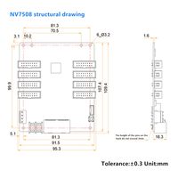 Tarjeta de Control de Pantalla LED Novastar NV7508 para Pantallas LED de Interior/Exterior