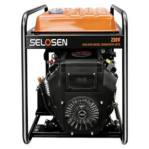 Générateur silencieux monophasé à deux cylindres 50Hz AC 10 Kva 3/4 fils 10Kw Prix AC X-10KW Générateur-13000DET Generador De a - Product Image 6