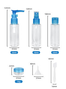 Sub-bottling set spray care container discount PET50ML factory <b>packaging</b> <b>plastic</b> bottle - Product Image 2