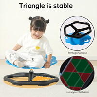 Chaise tournante pour enfants autistes, chaise tournante sensorielle pour tout-petits, chaise tournante sûre et antidérapante avec poignée, chaise sensorielle