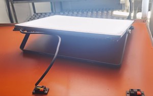 Projecteur LED IP65 IK09 30W à 200W 120lm/W, éclairage de sécurité extérieur étanche AC100 265V pour jardin, cour, parking - Product Image 4