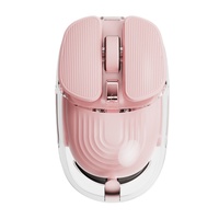 Souris sans fil et filaire, souris de jeu et de bureau ergonomique rechargeable avec design exclusif