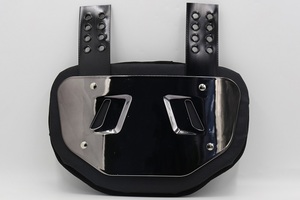 YOUNGSON Nouveau produit : Cage intégrale chromée personnalisable (couleur/logo) pour gardien de but de hockey sur glace, avec plaque dorsale pour joueurs de football américain - Product Image 5
