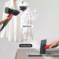Fer à vapeur portable haute pression 2-en-1 moderne japonais pour vêtements, draps, rideaux et nappes – Idéal pour la maison et l'hôtel