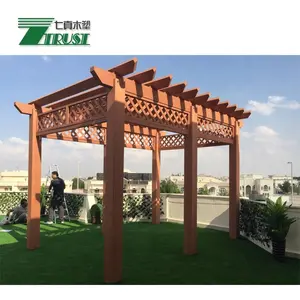 Trave esterna composita in plastica di legno per Pergola