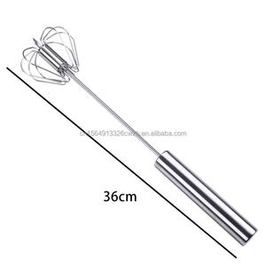 Type <span class=keywords><strong>de</strong></span> presse en acier inoxydable batteur à oeufs semi-automatique outil <span class=keywords><strong>de</strong></span> fouettage <span class=keywords><strong>de</strong></span> batteur à oeufs rotatif télescopique - Product Image 6