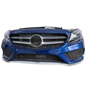 Pare-chocs avant pour <span class=keywords><strong>Mercedes</strong></span> <span class=keywords><strong>Benz</strong></span> <span class=keywords><strong>Classe</strong></span> C C180/C200/C250/C300 W205 2015-2019, y compris la calandre, le radiateur, le ventilateur et les composants du pare-chocs - Product Image 3
