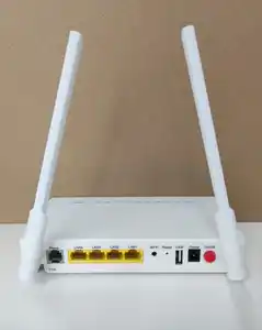 F660 8.0 gpon onu סגנון חדש 1ge + 3Fe + 1 סירים + 1usb + wifi אנגלית מודם gpon t onu f6660 7.0/f660 9.0