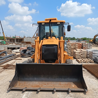 Harga Terbaik 2016 JC/B 3CX Backhoe Loader Bekas Mesin Diesel 4.4 L Bucket 0.84 M3 untuk Pekerjaan Lanskap
