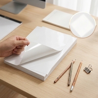 Papier autocollant vinyle mat brillant résistant à l'eau pour imprimante jet d'encre Yalan PD-01 A4 de qualité supérieure pour l'artisanat, les étiquettes d'emballage, imperméable