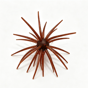 <span class=keywords><strong>Esca</strong></span> Morbida TPE a Forma di Riccio Marino Galleggiante 20/25 mm con Tentacoli <span class=keywords><strong>per</strong></span> Rig Drop Shot, <span class=keywords><strong>per</strong></span> Spigola e Persico, Acqua Salata e Dolce - Product Image 4