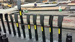 Alat bor merek HDD D100x120 versemi R merek D100x120 pipa bor tempa panjang 20 kaki tipe benang FS #1000 - Product Image 4