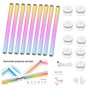 Decoración de sala de juegos RGB LED Rhythm Light <span class=keywords><strong>Bar</strong></span> Bluetooth Smart Control LED Light <span class=keywords><strong>Bar</strong></span> para juegos - Product Image 2