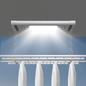 Remote control lifting fully automatic home balcony telescopic voice control intelligent voice electric drying rack - Product Image 3