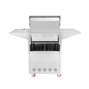 Hot Sale Modern Premium Style Outdoor Gas <b>BBQ</b> Luxurious Steel Modular Kitchen for Backyard Gatherings <b>Standing</b> Oven CB4531 Steel - Product Image 5
