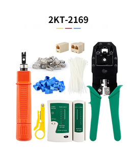 Alicates de diseño de fábrica 4P 6P 8P, Cable de teléfono Rj45, herramienta de prensado Modular de red de crimpadora de tres usos a mano - Product Image 3