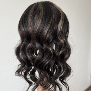 Tùy Chỉnh 100% Châu Âu Tóc Con Người Do Thái Tóc Giả Lụa Top Glueless Với Không Khí Khô Thẳng Tính Năng Cho Phụ Nữ <span class=keywords><strong>2025</strong></span> Thiết Kế Mới - Product Image 4