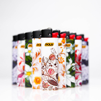 Briquet à gaz jetable en plastique, design personnalisé, approvisionnement direct d'usine, pour cigarettes et cadeaux