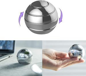 May mắn chuyển quay Gyro động máy tính để bàn quay bóng nhôm hợp kim chống căng thẳng <span class=keywords><strong>Fidget</strong></span> <span class=keywords><strong>Spinner</strong></span> khuyến mại quà tặng đồ chơi - Product Image 4