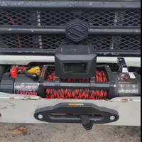 Treuil robuste 13500lb 4x4 pour camion Jeep et SUV 12V accessoires extérieurs de récupération sans fil étanches