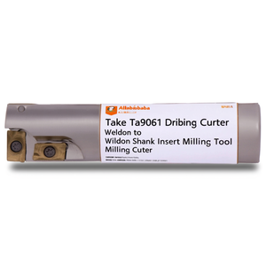 Fresa de inserción Ttake Ta9061 con vástago Weldon para taladrado - Product Image 2
