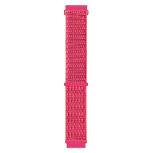 Bracelet <span class=keywords><strong>de</strong></span> montre en nylon tressé sport avec fermoir auto-agrippant – Tailles 20 mm/22 mm - Product Image 6