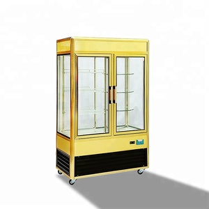 Bánh kệ trưng bày bánh <span class=keywords><strong>Pop</strong></span> hiển thị đứng xoay bánh tủ lạnh hiển thị - Product Image 4